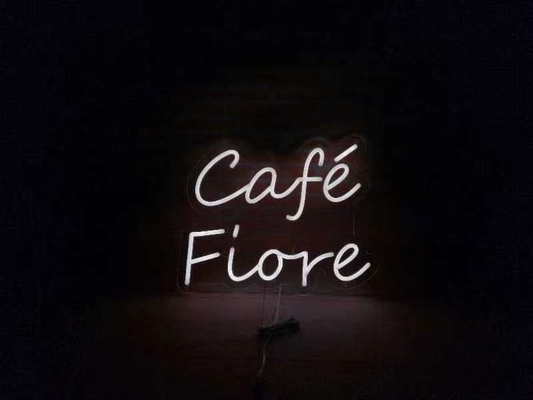 Caffetteria o ristorante o bar personalizzato segno a neon a LED Decorazione interna esterna Acrilico DC12V